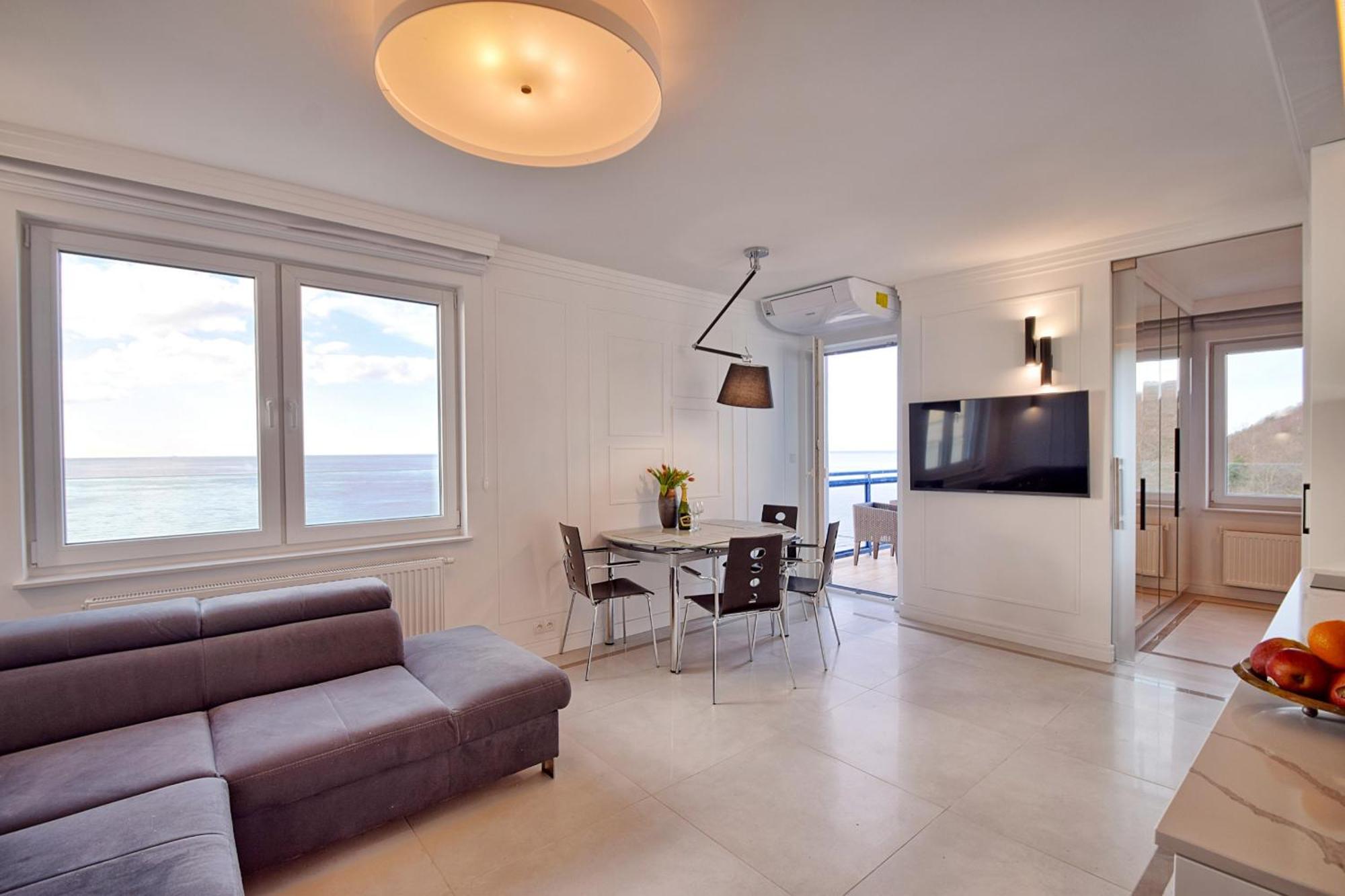 Apartament Perlowy Seaview By Rent Like Home Miedzyzdroje Esterno foto